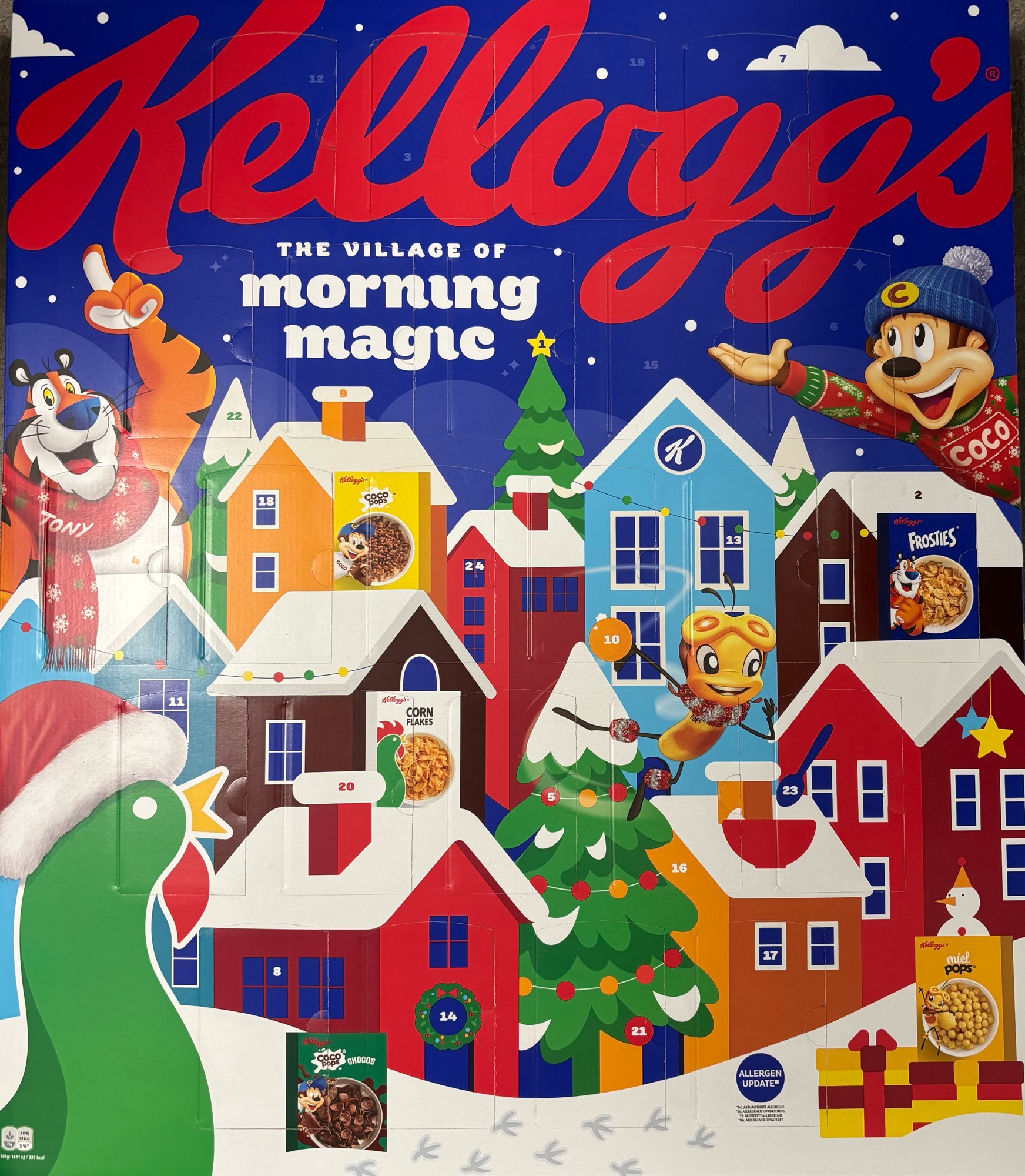 🌽🎄JA TAK KELLOGG’S JULEKALENDER  🌽🎄