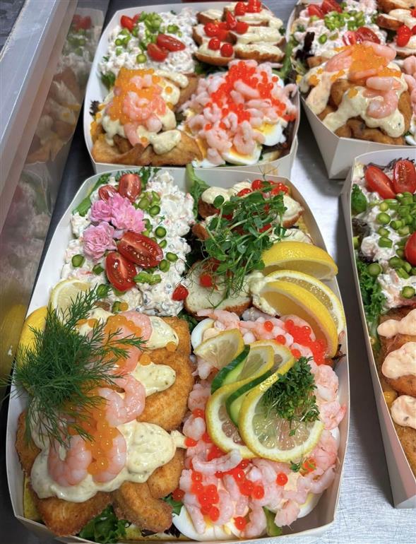 🍣🇩🇰🍤 JA TAK KVART FISKEKAGEMAND 🍣🇩🇰🍤