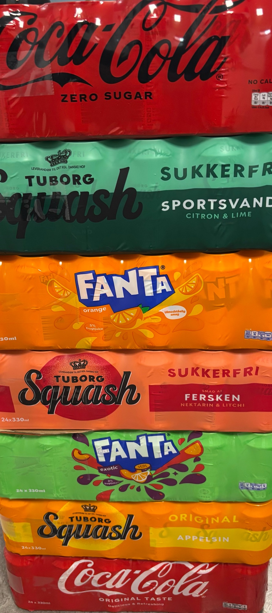 🇩🇰🤑🇩🇰 JA TAK COCA COLA SODAVAND  🇩🇰🤑🇩🇰